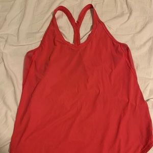 Hot pink lululemon tank top